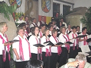 Der Chor singt »Sierra Madre«