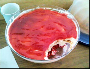 Mascarpone-Erdbeer-Dessert