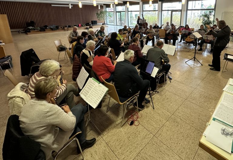 Probe Jubil&auml;umsorchester 21.11.2025