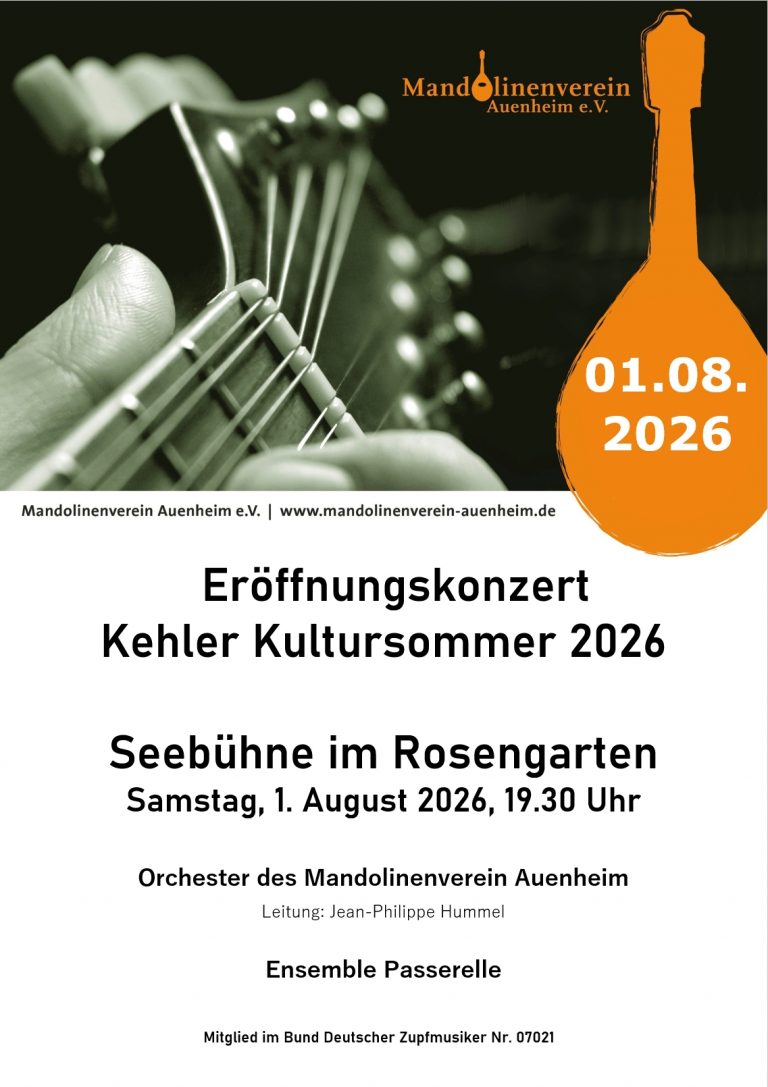 Er&ouml;ffnungskonzert Kehler Kultursommer